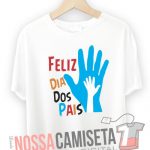 Camiseta dia dos Pais Mãos