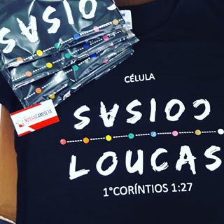 Camiseta Células Coisas Loucas 1 Corintios 1 27