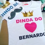 Camisetas Dinda e Dindo